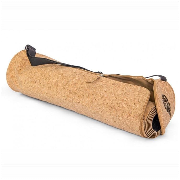 YAO SHI FO Sac Semi-Rigide en liège - Forme Tubulaire pour Transport de Tapis de Yoga